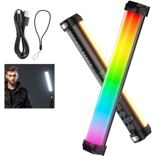 نور باتوم لایت 30 سانتی متری نیور NEEWER BASICS SL30 Magnetic Handheld RGB Light Wand
